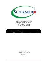 Supermicro SuperServer 5019C-WR User Manual предпросмотр