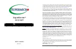 Supermicro SUPERSERVER 5019S-MT User Manual предпросмотр