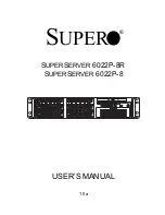 Supermicro SUPERSERVER 6022P-8R User Manual предпросмотр