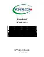 Supermicro SuperServer 8048B-TRFT User Manual предпросмотр