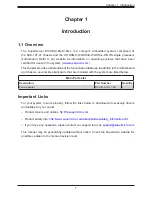 Preview for 7 page of Supermicro SuperServer E100-9S User Manual