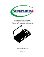 Supermicro SuperStorage Server 6048R-E1CR90L User Manual предпросмотр