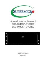 Supermicro SuperStorage Server SSG-6049SP-E1CR60 User Manual предпросмотр