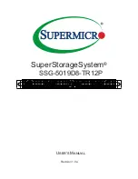 Supermicro SuperStorageSystem SSG-5019D8-TR12P User Manual preview