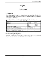 Preview for 7 page of Supermicro SuperWorkstation 5039A-I User Manual