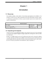 Preview for 7 page of Supermicro SuperWorkstation 5039A-IL User Manual