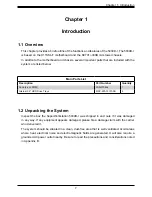 Preview for 4 page of Supermicro SuperWorkstation 5039D-I User Manual