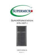 Preview for 1 page of Supermicro SuperWorkstation SYS-530T-I User Manual