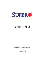 Supermicro X10DRL-i SUPERO User Manual предпросмотр