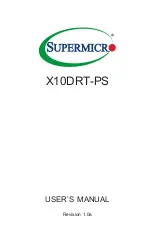 Supermicro X10DRT-PS User Manual preview