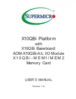 Supermicro x10qbi User Manual предпросмотр