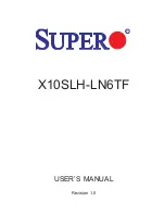 Supermicro X10SLH-LN6TF User Manual предпросмотр