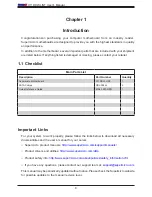 Preview for 8 page of Supermicro X11DDW-L User Manual