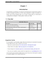 Preview for 8 page of Supermicro X11SSQ User Manual