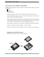 Предварительный просмотр 22 страницы Supermicro X13SAV-LVDS User Manual