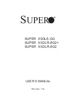 Предварительный просмотр 1 страницы Supermicro X5DL8-GG User Manual