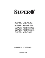 Supermicro X5DP8-G2 User Manual предпросмотр