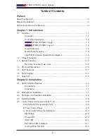 Предварительный просмотр 4 страницы Supermicro X7DA8 Plus User Manual