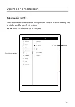Предварительный просмотр 41 страницы Supernote A6 User Manual