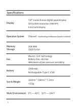 Preview for 5 page of Supernote Supernote A6 X Quick Manual