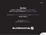 Предварительный просмотр 1 страницы SUPERNOVA FAZUA Manual