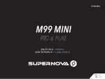 SUPERNOVA M99 Mini Pro-25 Manual preview