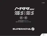 SUPERNOVA M99 Mini Pro-25 Manual preview
