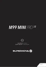 Preview for 1 page of SUPERNOVA M99 MINI PRO B54 Manual