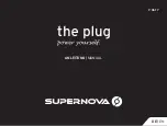 Preview for 1 page of SUPERNOVA The Plug Manual