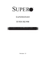 Supero 5018A-MLHN4 User Manual preview