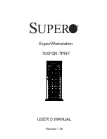 Supero 7047GR-TPRF User Manual preview