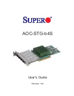 Preview for 1 page of Supero AOC-STG-b4S User Manual