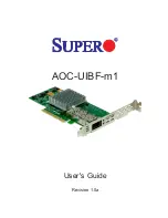 Supero AOC-UIBF-m1 User Manual preview