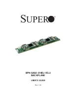 Preview for 1 page of Supero BPN-SAS2-216EL1 User Manual