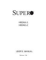 Supero H8DA8-2 User Manual preview