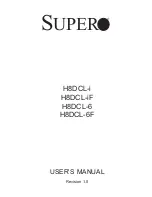 Supero H8DCL-6 User Manual предпросмотр