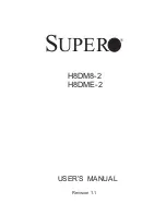 Предварительный просмотр 1 страницы Supero H8DM8-2 User Manual