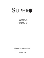 Supero H8QM8-2 User Manual preview