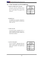 Preview for 9 page of Supero SAS M35TQ User Manual