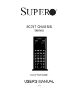 Preview for 1 page of Supero SC747TQ-R1400B User Manual