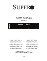 Preview for 1 page of Supero SC825TQ-560LPV User Manual