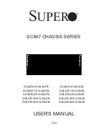 Preview for 1 page of Supero SC847A-R1400LPB User Manual