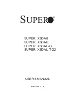 Supero SUPER X5DA8 User Manual предпросмотр