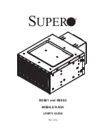 Preview for 1 page of Supero Supero M28E1 User Manual