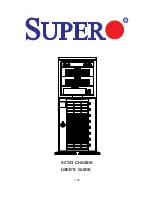 Supero Supero SC743 User Manual preview