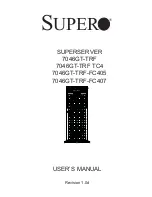 Supero SUPERSERVER 7046GT-TRF User Manual предпросмотр