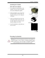 Предварительный просмотр 27 страницы Supero X7DCT-3 User Manual