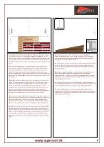 Предварительный просмотр 3 страницы Superroof BERLIN 1200 x 950 mm Installation Instructions Manual