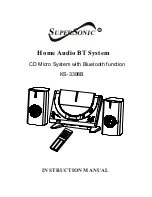 Supersonic KS-3398B Instruction Manual preview