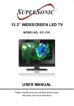 Preview for 1 page of Supersonic SC-1311 User Manual